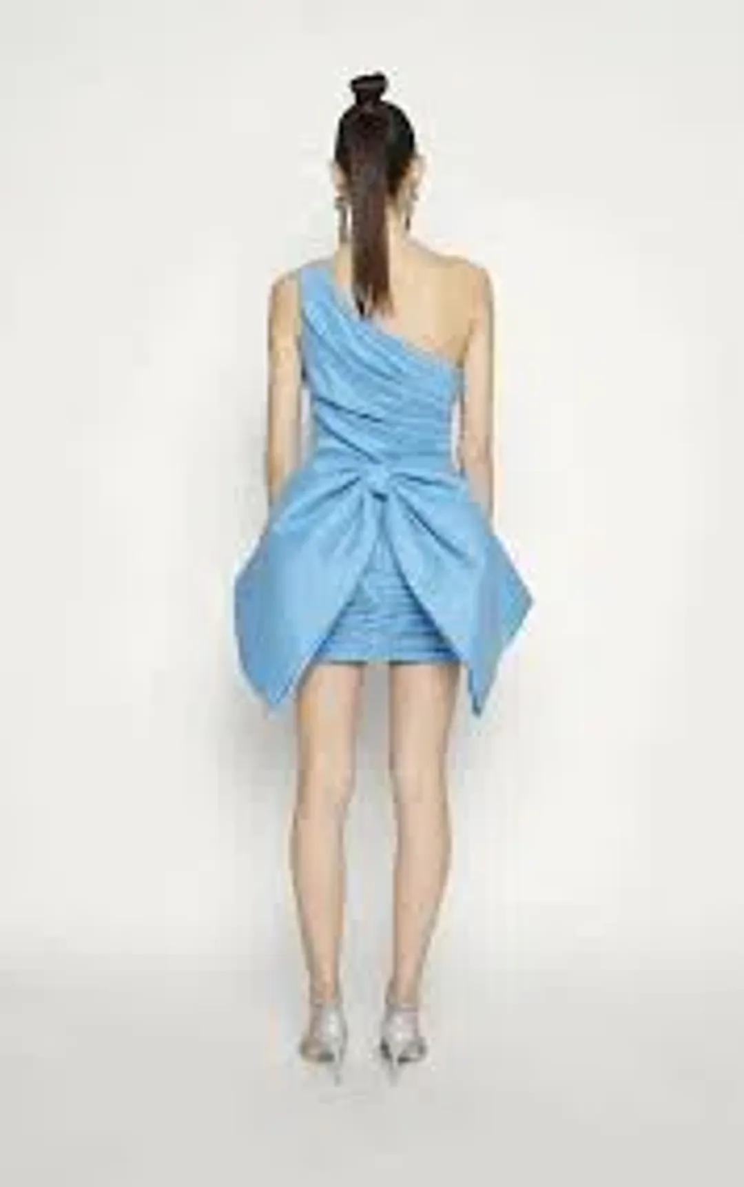 Rachel Gilbert Marco Mini Dress Blue Size 12 for rent on The Volte - main image