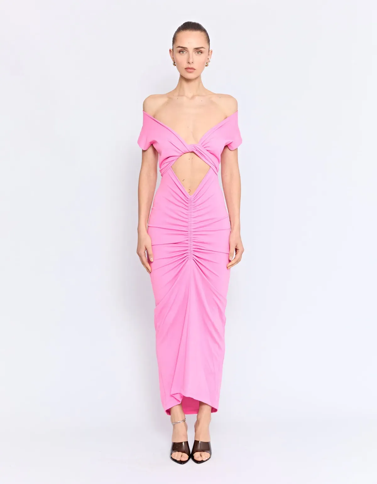 Pfeiffer x Girls with Gems Ramos Dress Pink Size S /Au 8 - Image 1