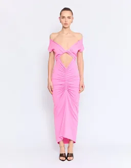 Pfeiffer x Girls with Gems Ramos Dress Pink Size S /Au 8 for rent on The Volte - image 1