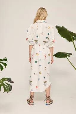 Alemais Soleil Shirtdress Print Size 10 for rent on The Volte - image 2