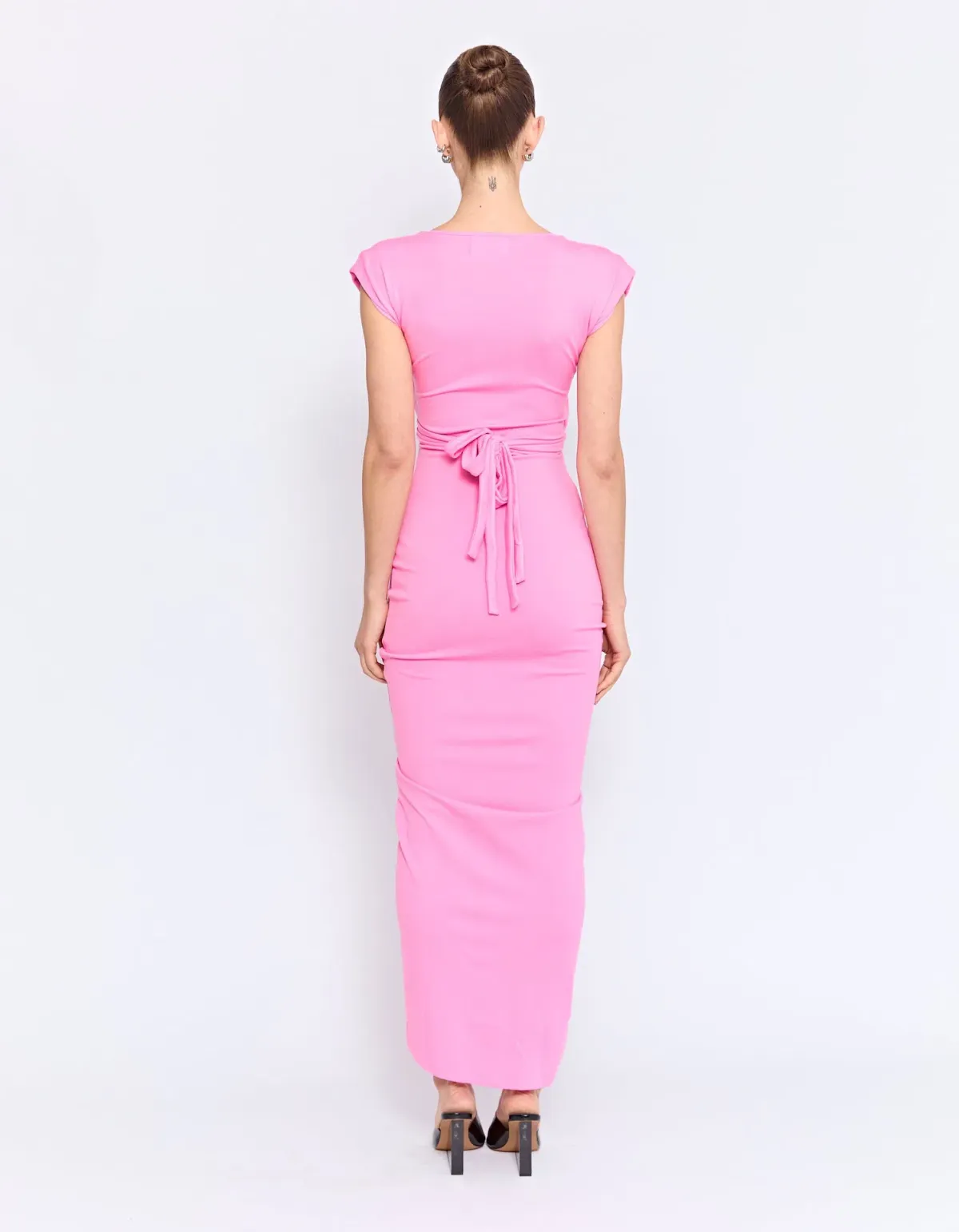 Pfeiffer Ramos Midi Dress Pink Size M / AU 10 - Image 2
