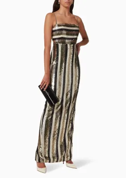 Rachel Gilbert Titan Gown Sequin Size 3 / AU 12 for rent on The Volte - image 1