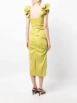 Rachel Gilbert Kalina Dress Green Size 6 / AU 18 for rent on The Volte - image 3