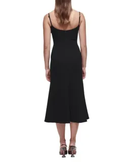 Rachel Gilbert Margot Midi Dress Black Size 3 / AU12 for rent on The Volte - image 2