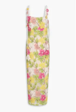 Rachel Gilbert Willow Midi Dress Floral Size 3 / AU 12 for rent on The Volte - image 5