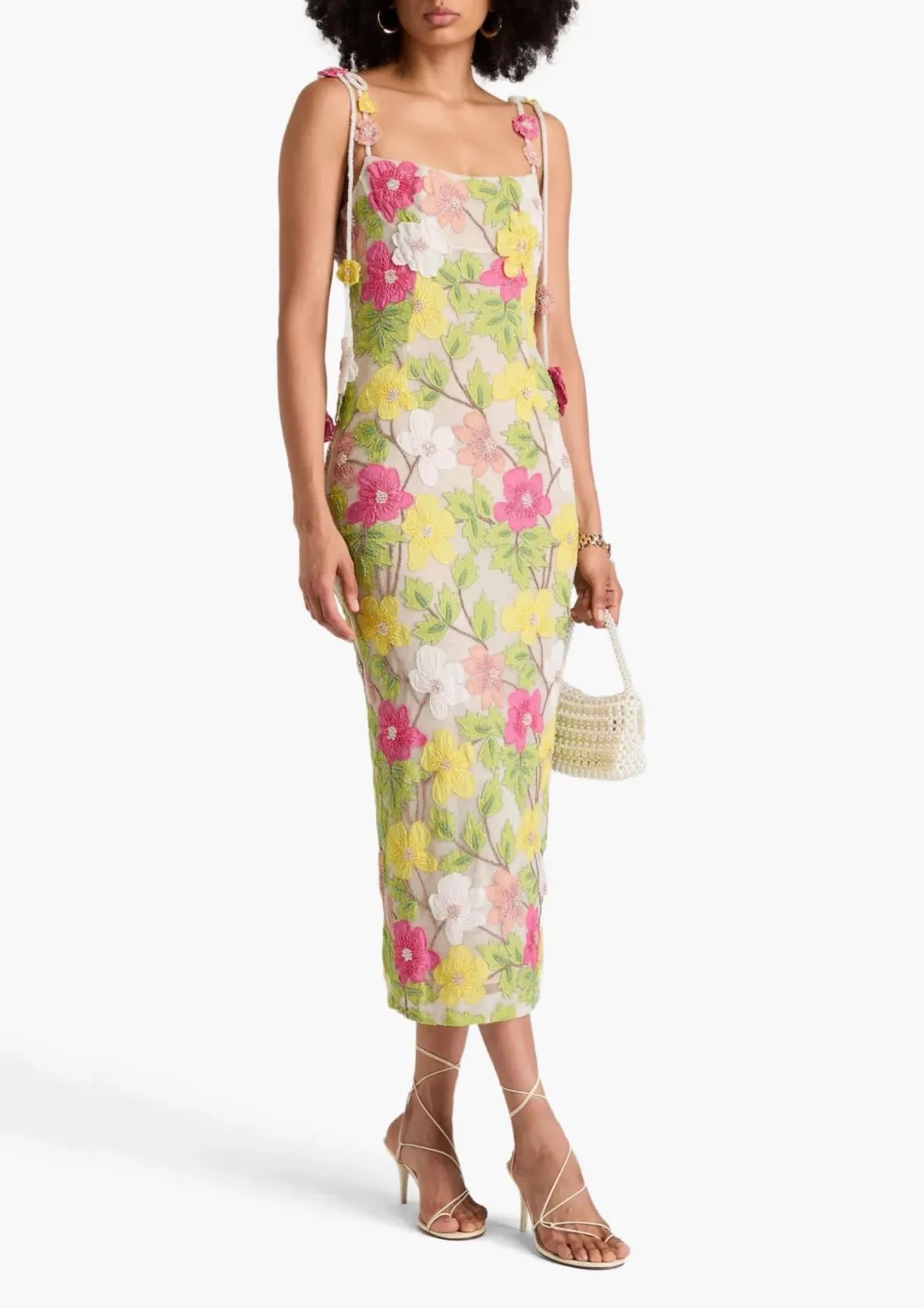 Rachel Gilbert Willow Midi Dress Floral Size 3 / AU 12 for rent on The Volte - main image