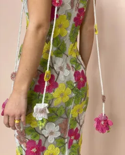 Rachel Gilbert Willow Midi Dress Floral Size 3 / AU 12 for rent on The Volte - image 4