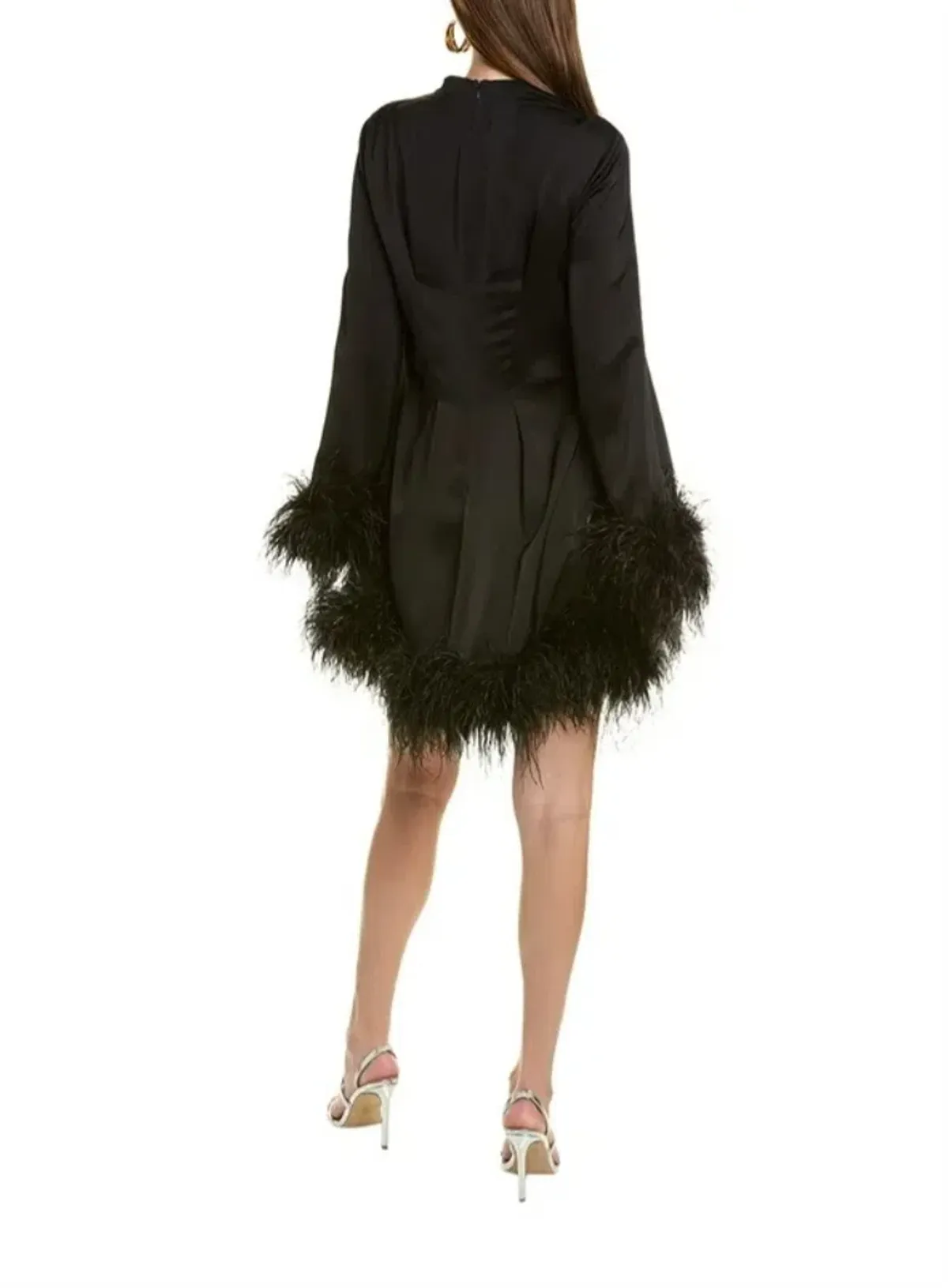 Rachel Gilbert Pietro Mini Dress Black Size 2 / AU 10 - Image 2