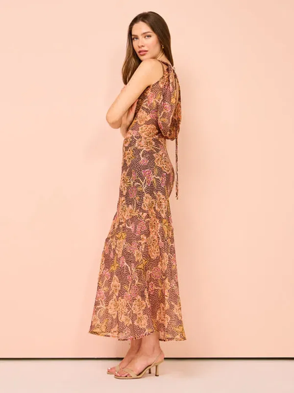 Hansen & Gretel Emmery Dress In Ruby Bohemia Size 6 - Image 2