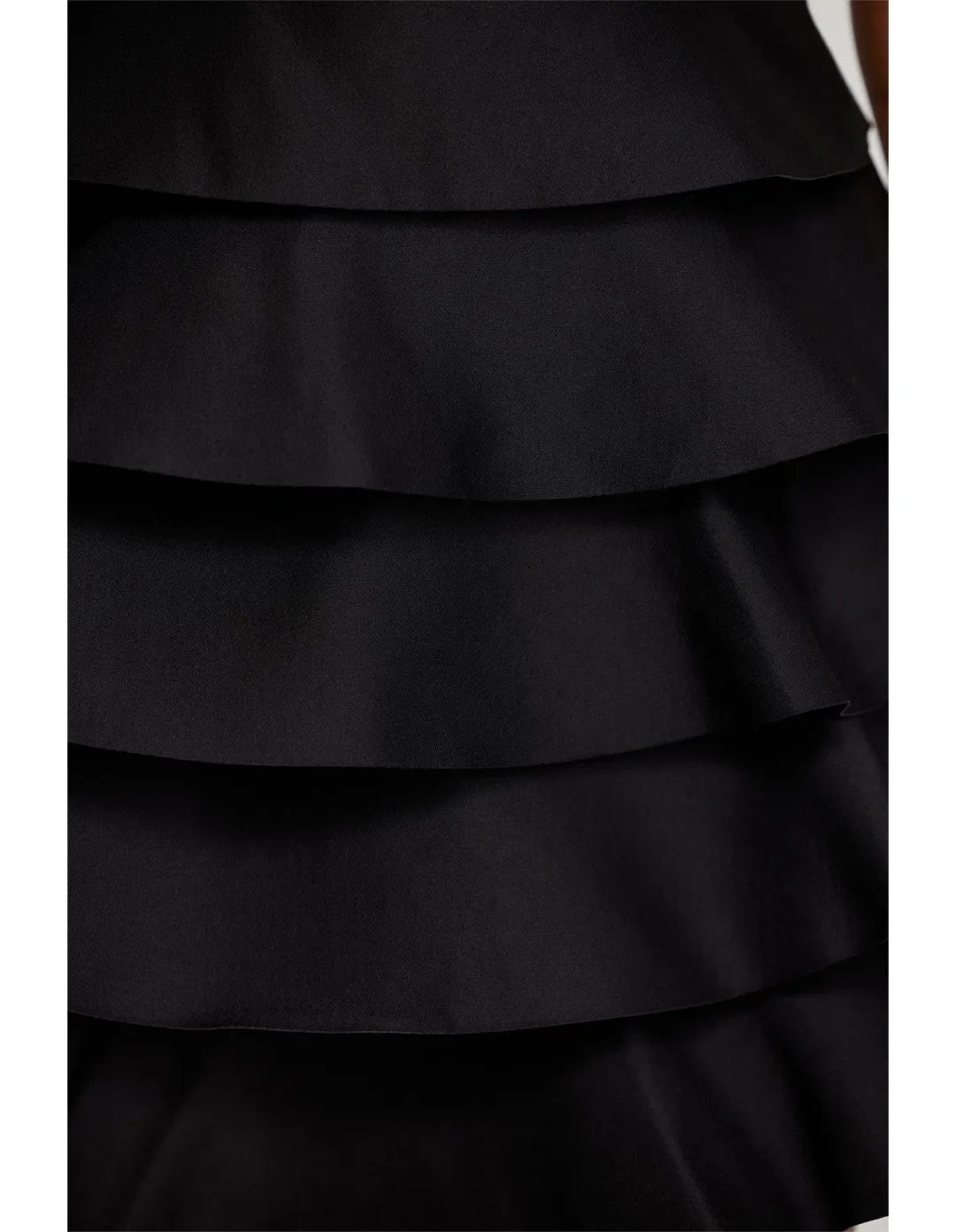 Acler Black Balderstone Mini Dress Black Size 8 for rent on The Volte - main image