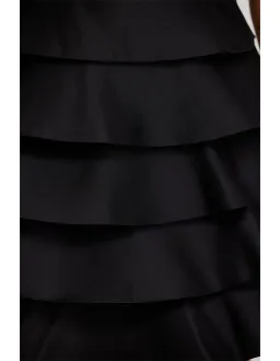 Acler Black Balderstone Mini Dress Black Size 8 for rent on The Volte - image 5