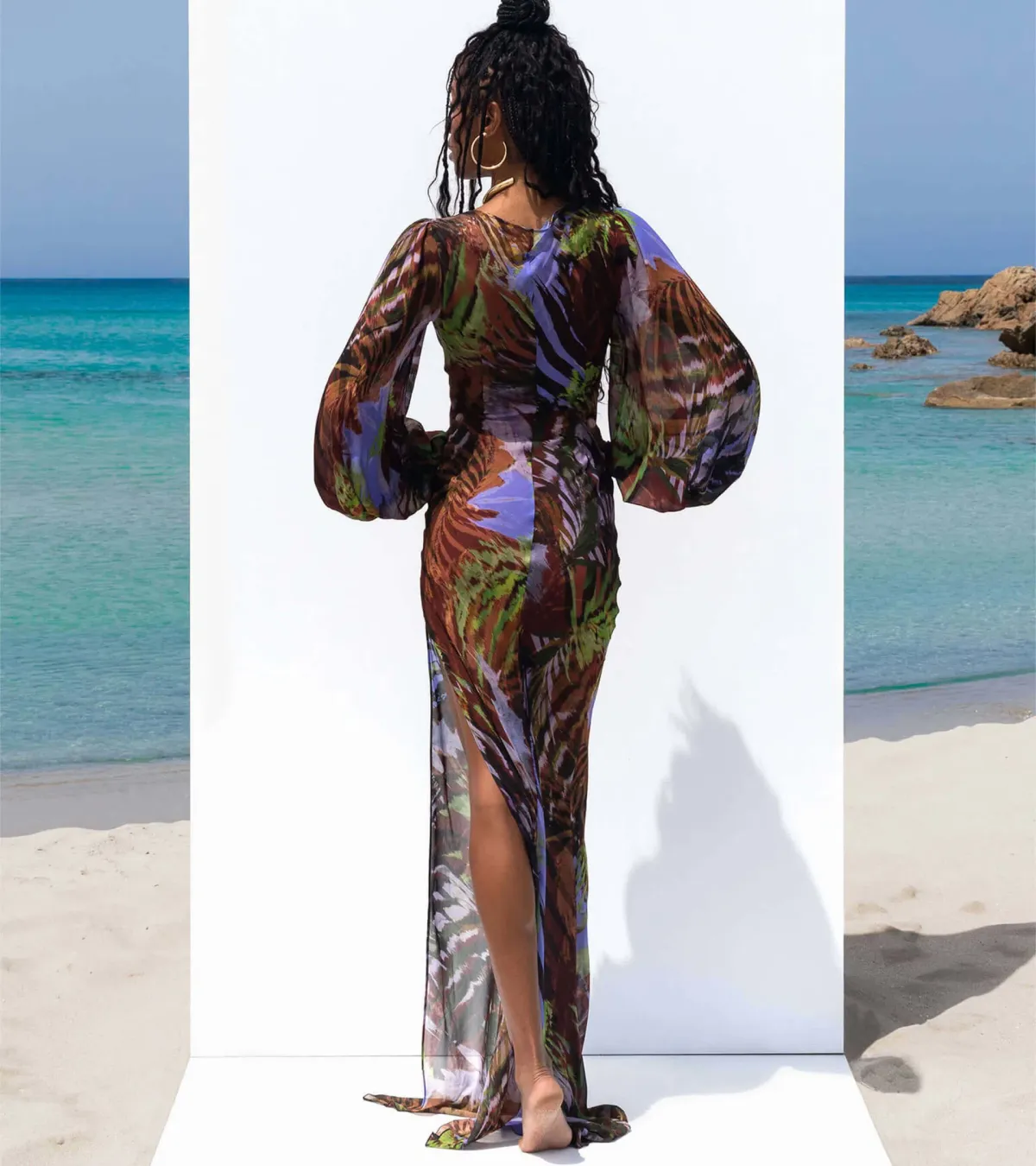 Rat and Boa Daliana Dress Multi Size 6 - Image 2