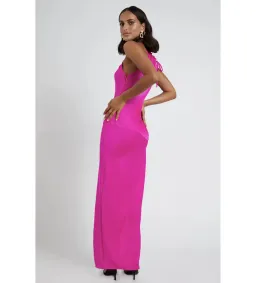 By Johnny One Shoulder Dress Pink Size 10 for rent on The Volte - image 2