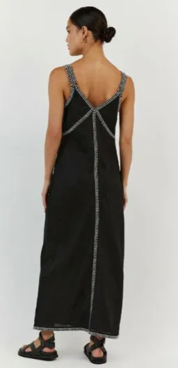 Dissh Bella Midi Dress Black Size 16 for rent on The Volte - image 4