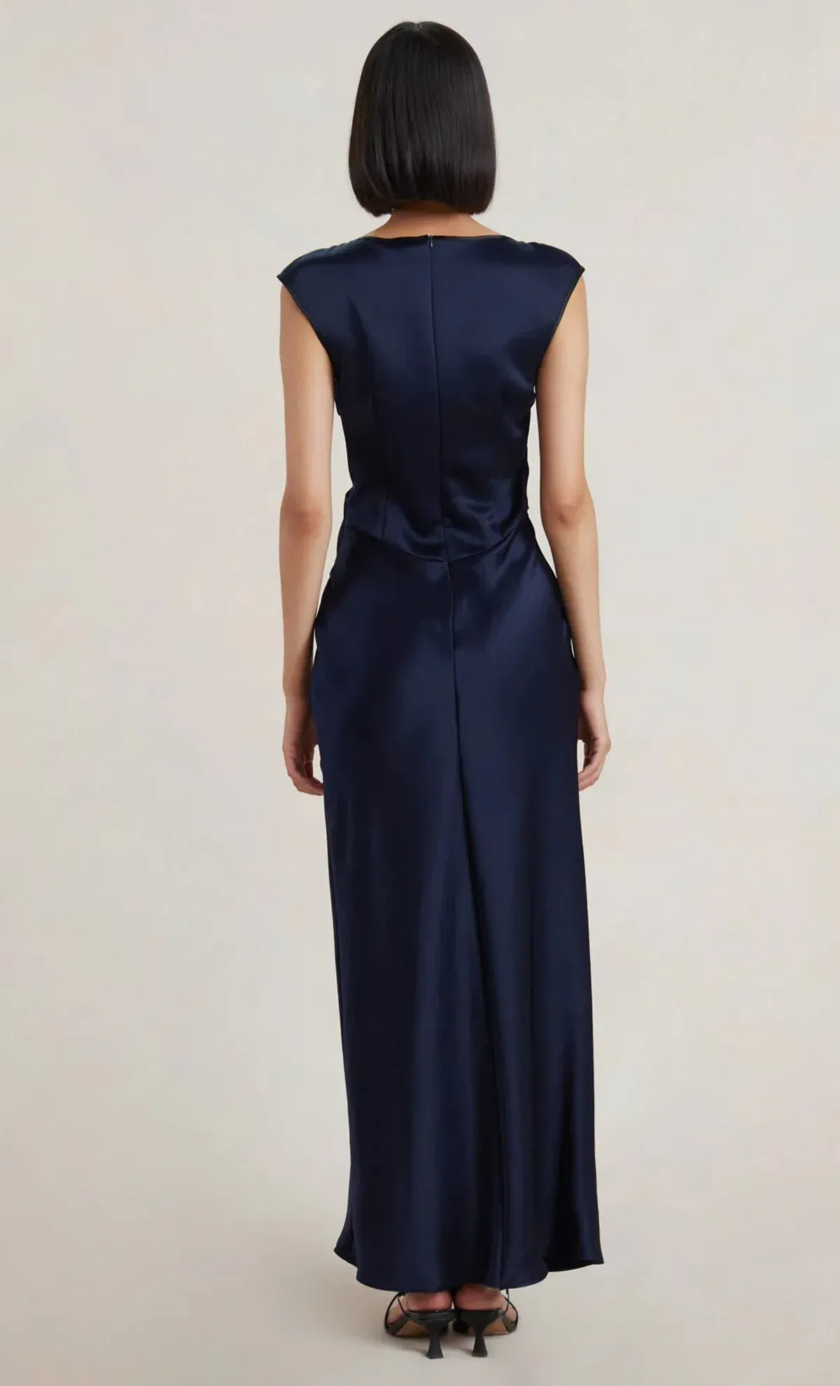 Bec & Bridge Kimberly V Maxi Dress Ink Size 10 - Image 2