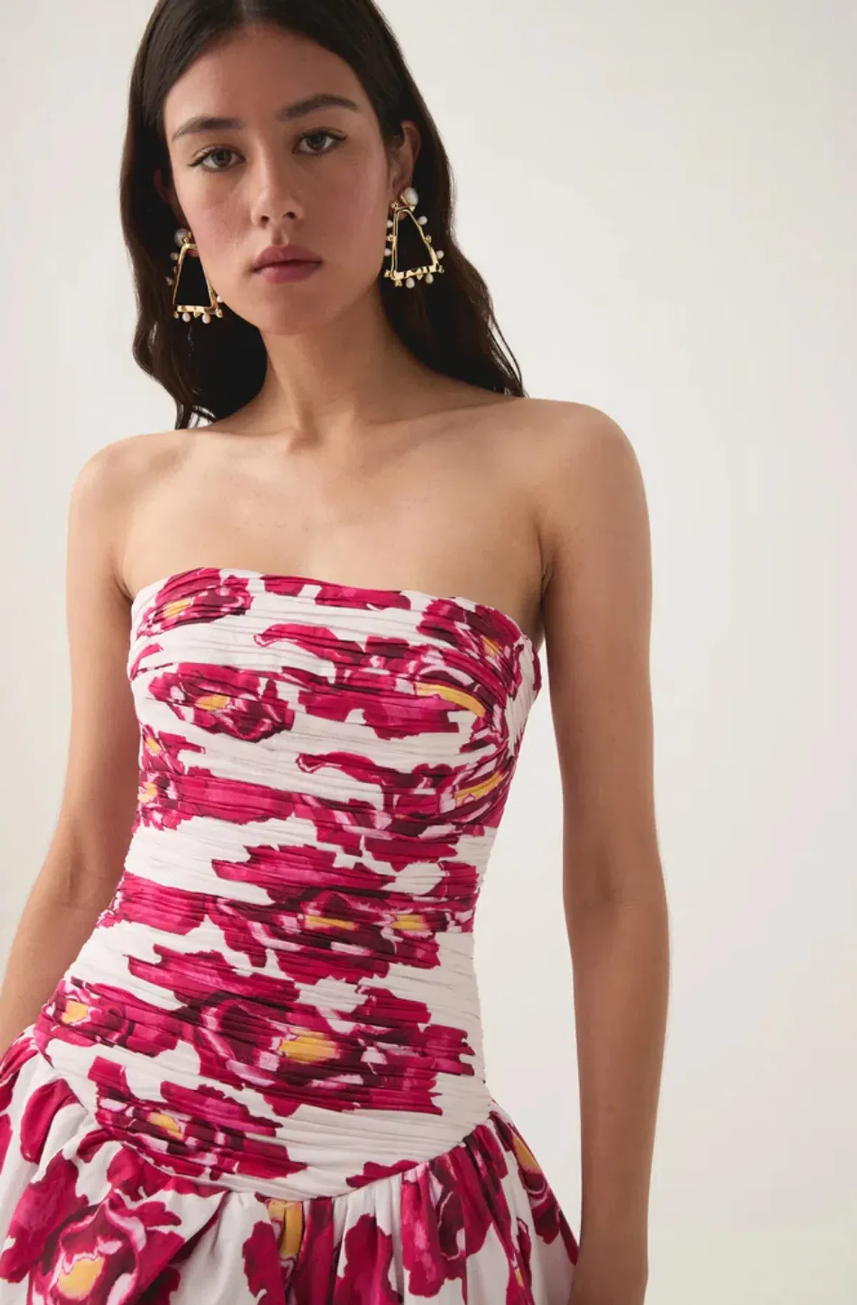 Aje Behold Maxi Dress Boldly Blooming Size 8 - Image 2