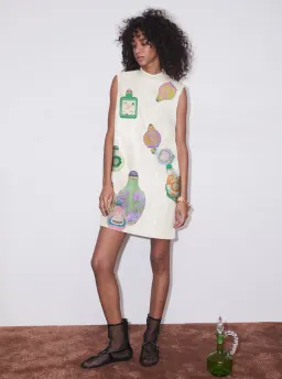 Alemais Chesca Mini Dress Print Size 8 for rent on The Volte - image 1