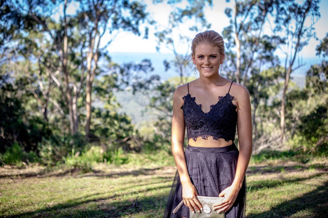 J'adore Black Dress - Top & Skirt Set Size 10 for rent on The Volte - main image