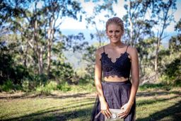 J'adore Black Dress - Top & Skirt Set Size 10 for rent on The Volte - image 3