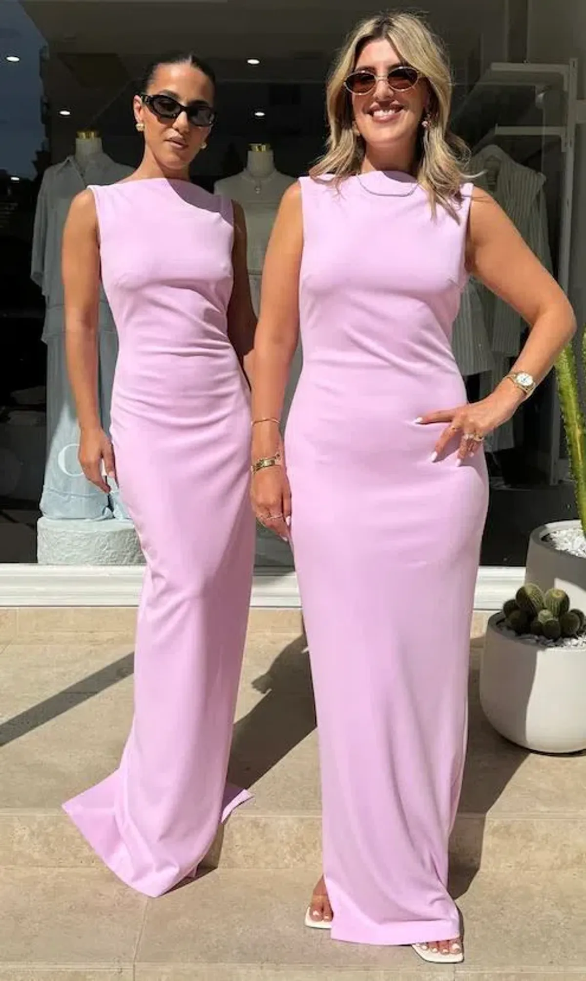 Effie Kats Verona Gown in Taffy Pink Size S / AU 8 - Image 4