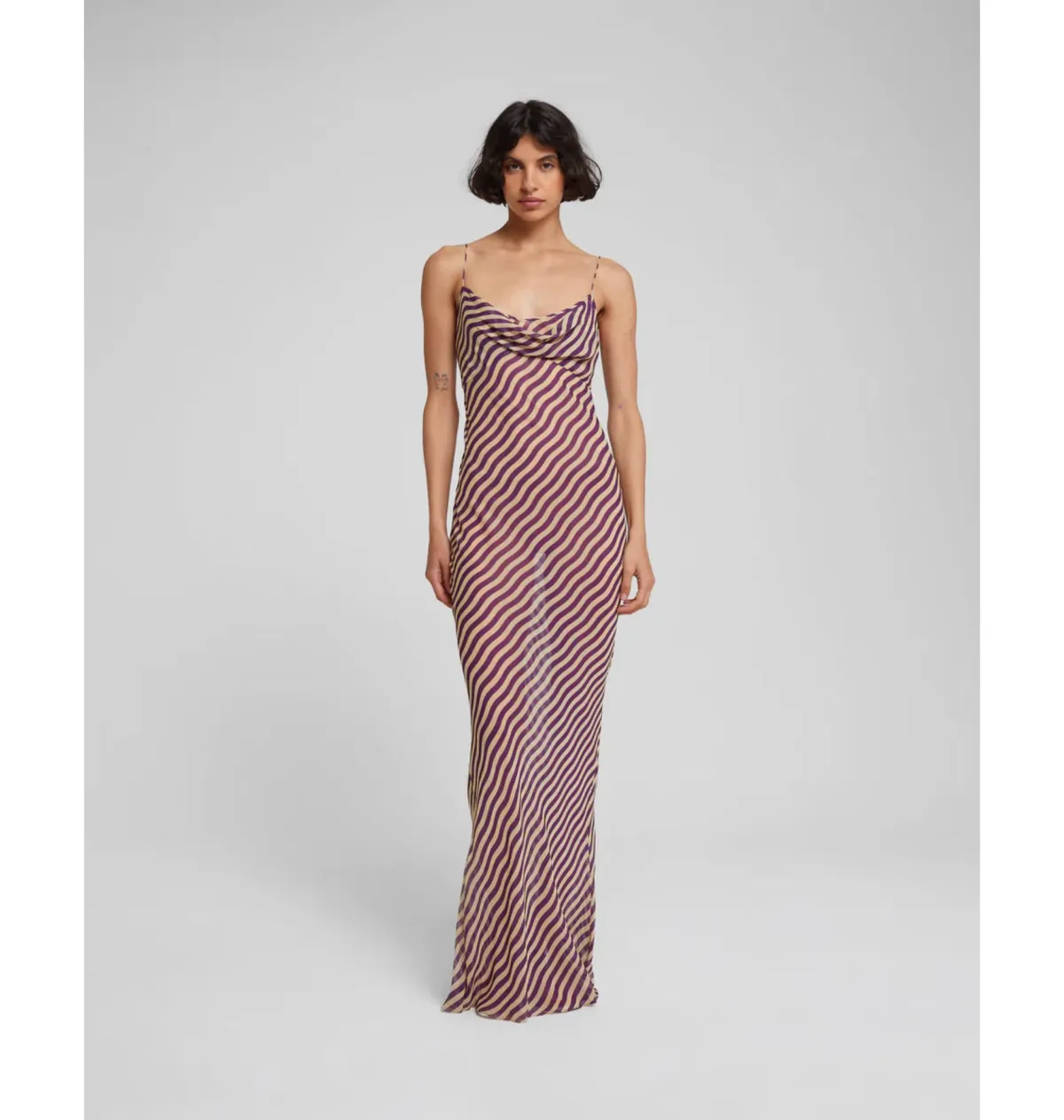 Rat & Boa Assisi Dress Burgundy Size AU 8 - Image 1