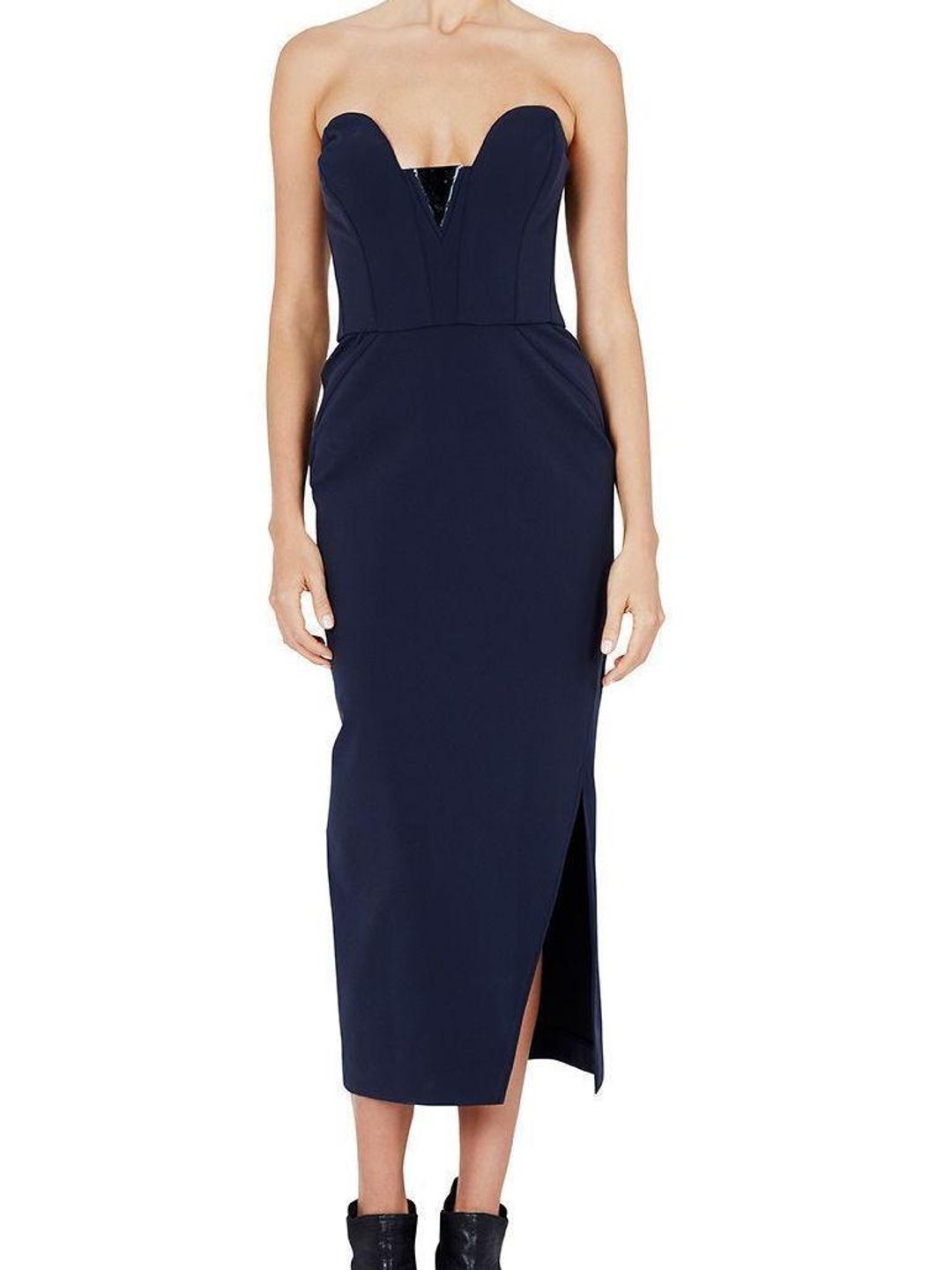 Sass and Bide Quest to reflect navy dress size 6 for rent on The Volte - main image
