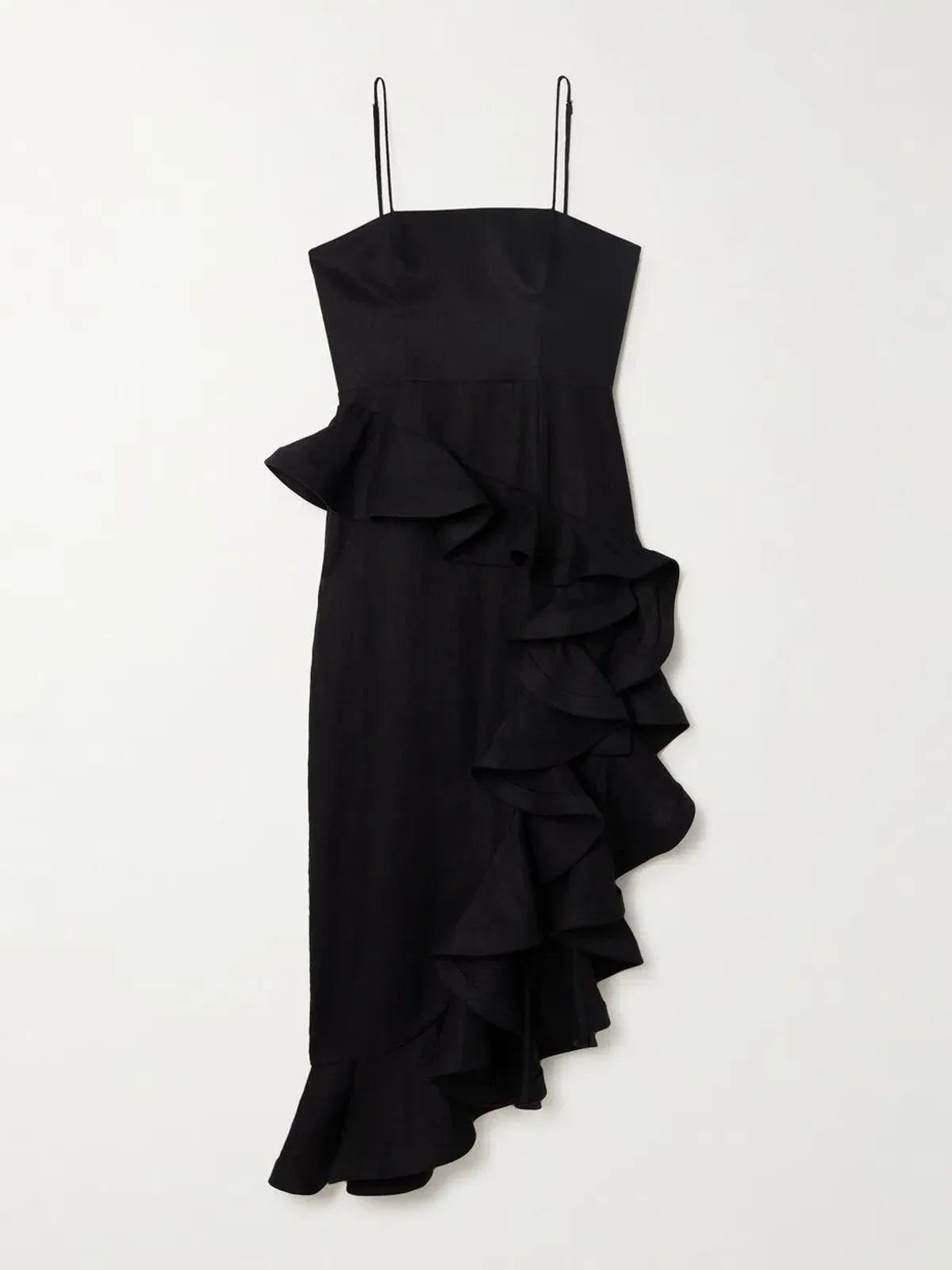 Zimmermann Harmony Tango Ruffled Dress Black Size 3 / AU 14 - Image 3