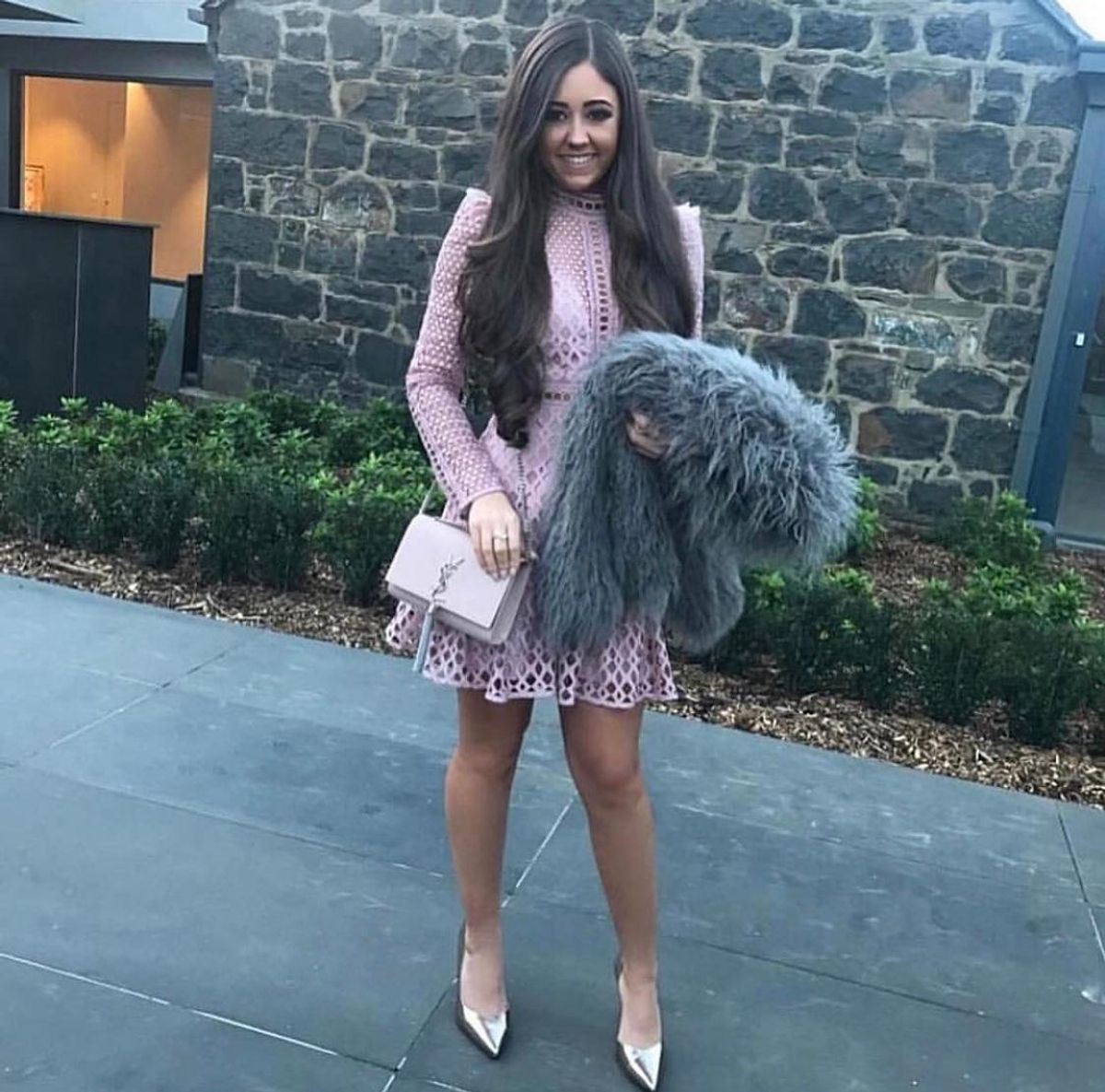 Mossman The Visionary Mini Dress Pink Size 6 - Image 4