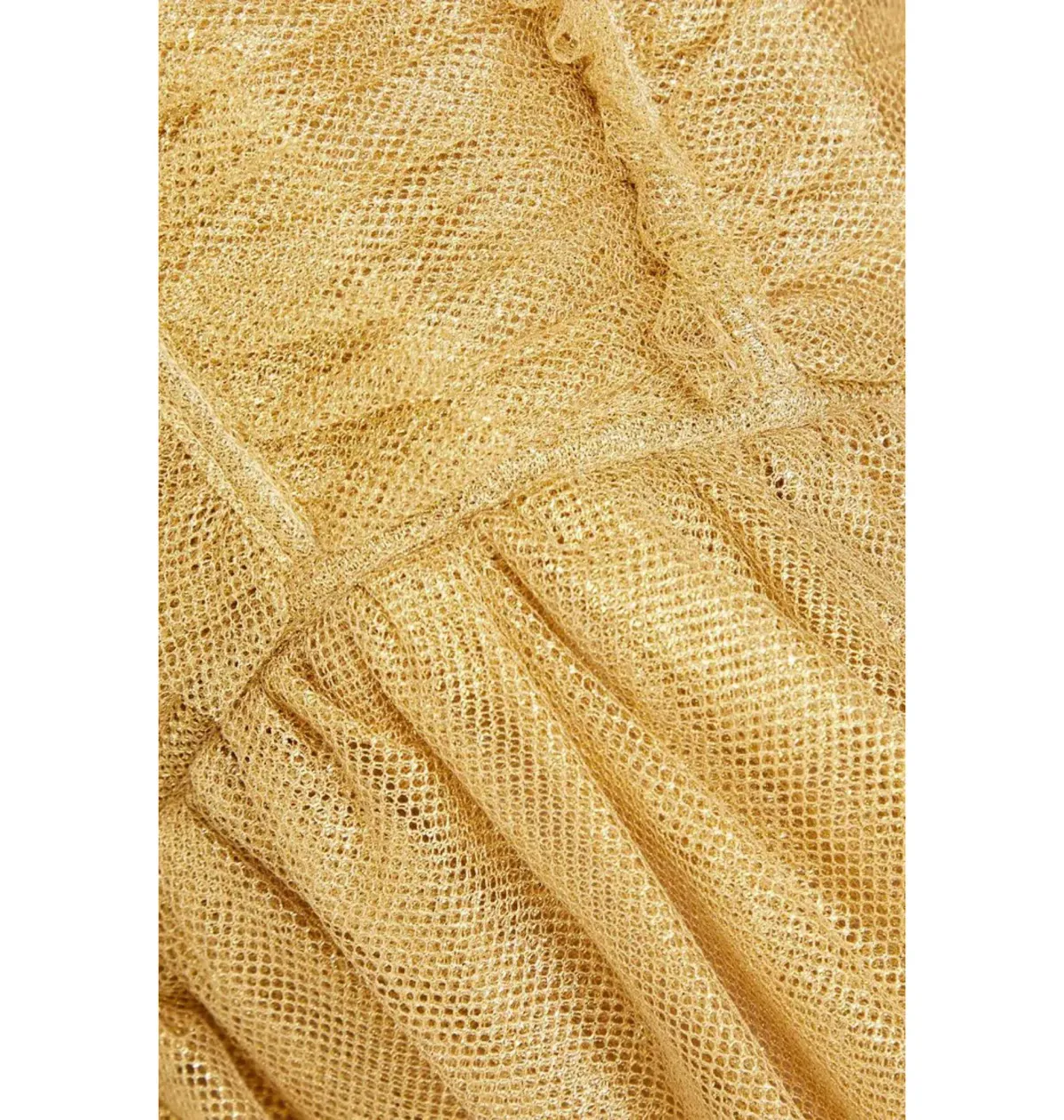 Zimmermann Prima Off Shoulder Dress Gold Size 1 / AU 10 - Image 4