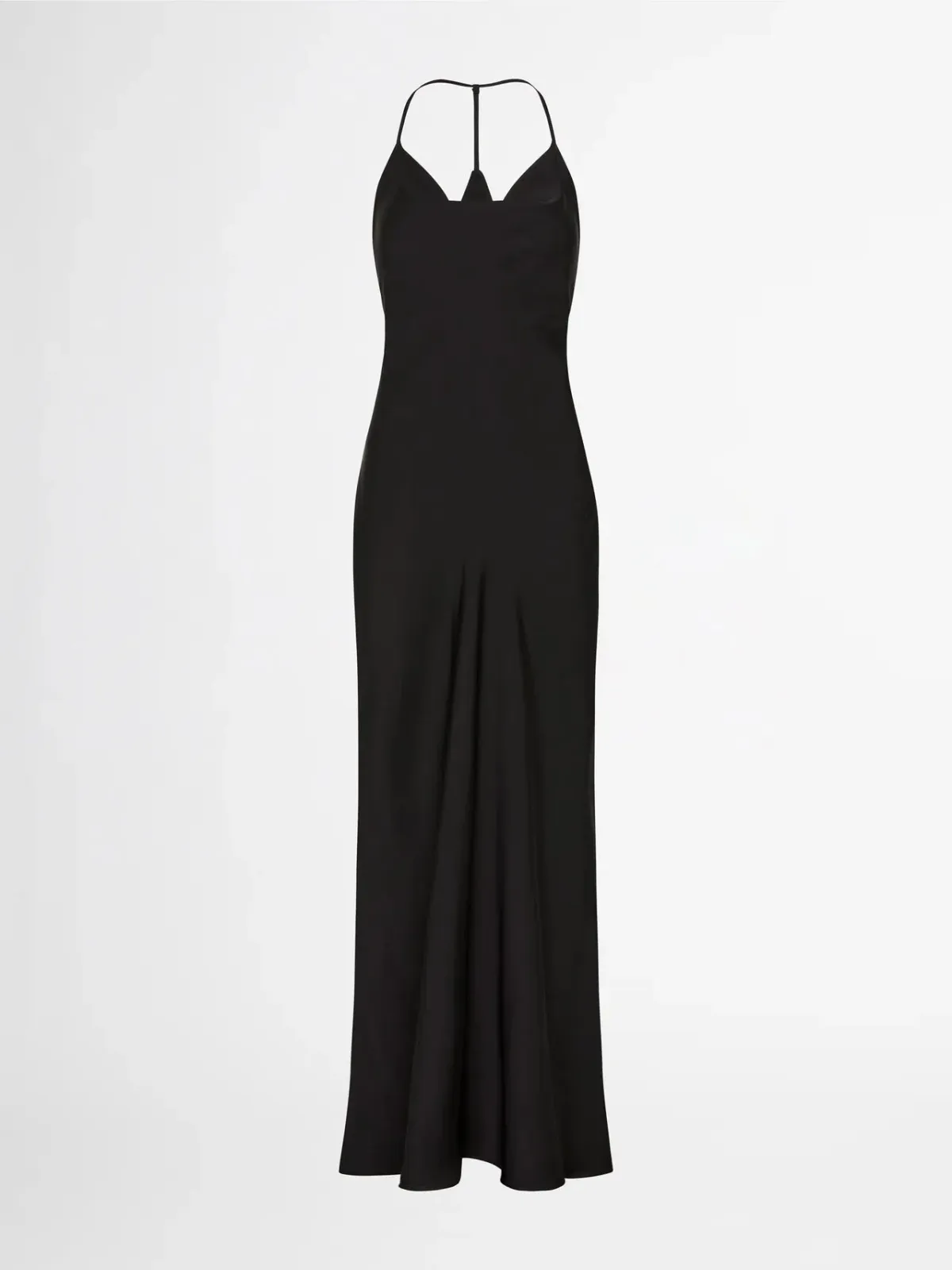 Sheike Ivy Draped Maxi Dress Black Size 10 - Image 4