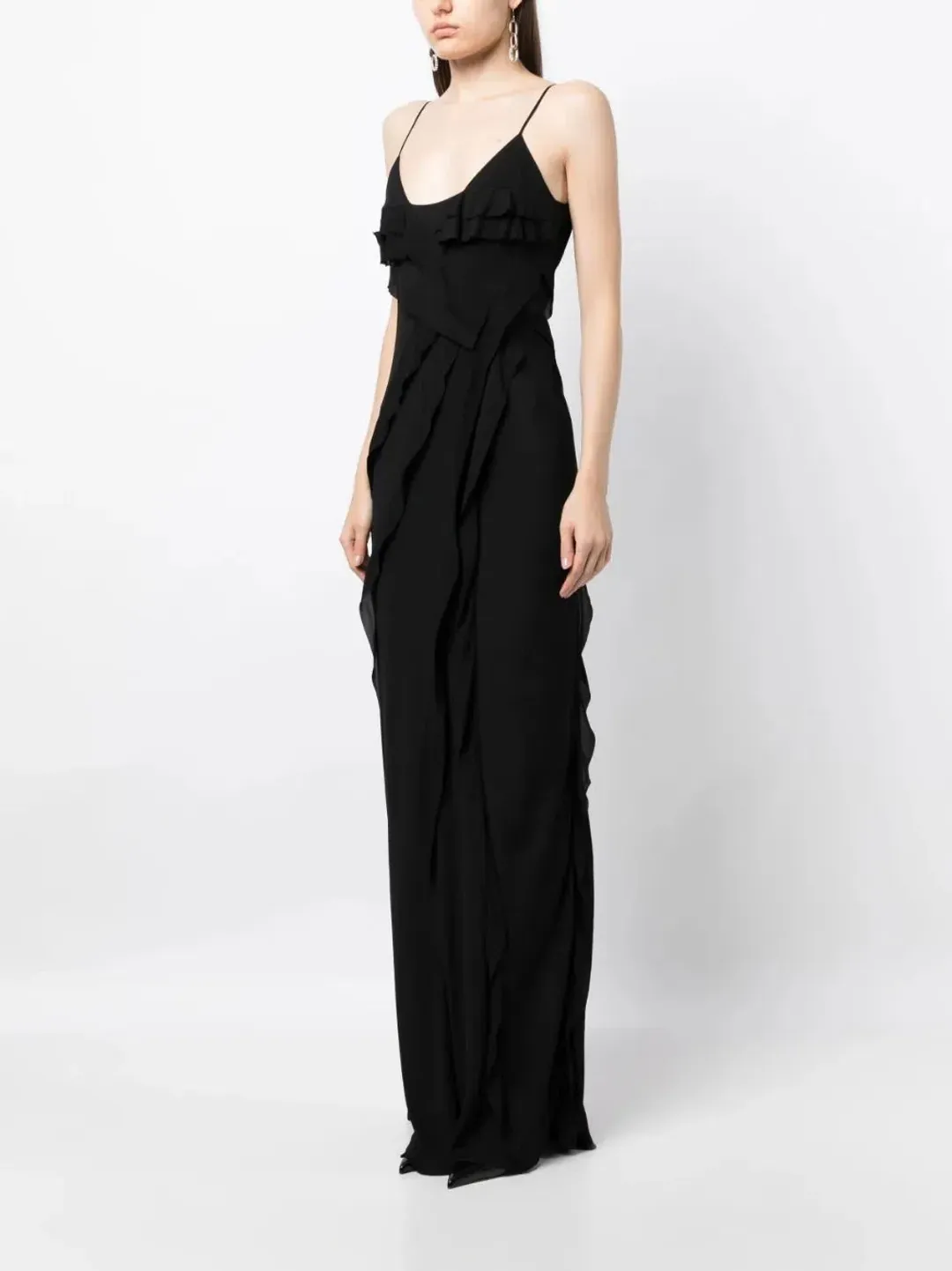 Rachel Gilbert Delfy Gown in Black Size 4 (AU 14) for rent on The Volte - main image