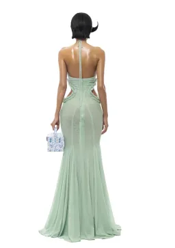 Huelleyrose Darya Dress Green Size S / 6 for rent on The Volte - image 3