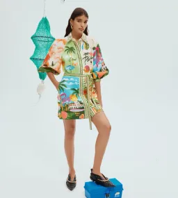 Alemais Paradiso Mini Dress Multi Size 8 for rent on The Volte - image 1