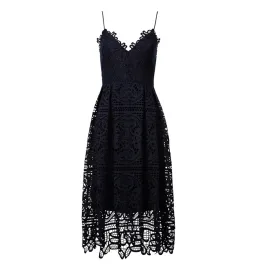 Seed Heritage Broderie Lace Dress Black Size AU 12 for rent on The Volte - image 2