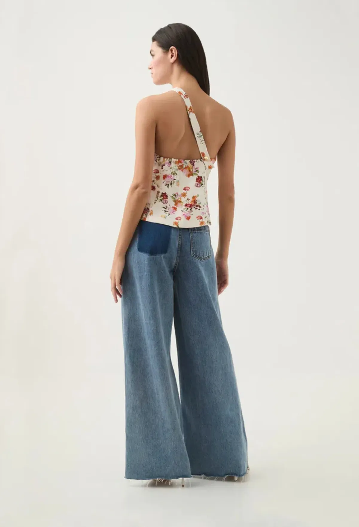 Aje Assemblage Asymmetric Top Flora Natura Size AU 10 - Image 3