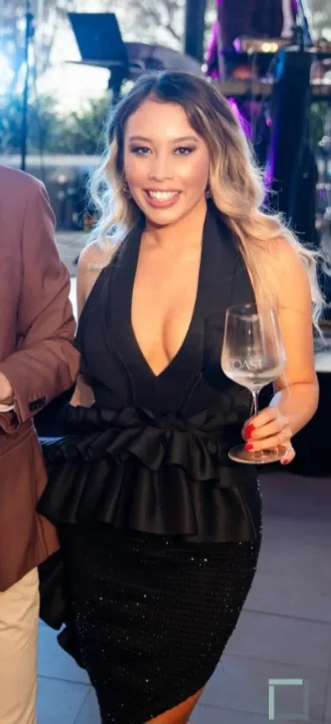 Eliya the Label Desiree Dress Black Size XS / AU 6 for rent on The Volte - main image