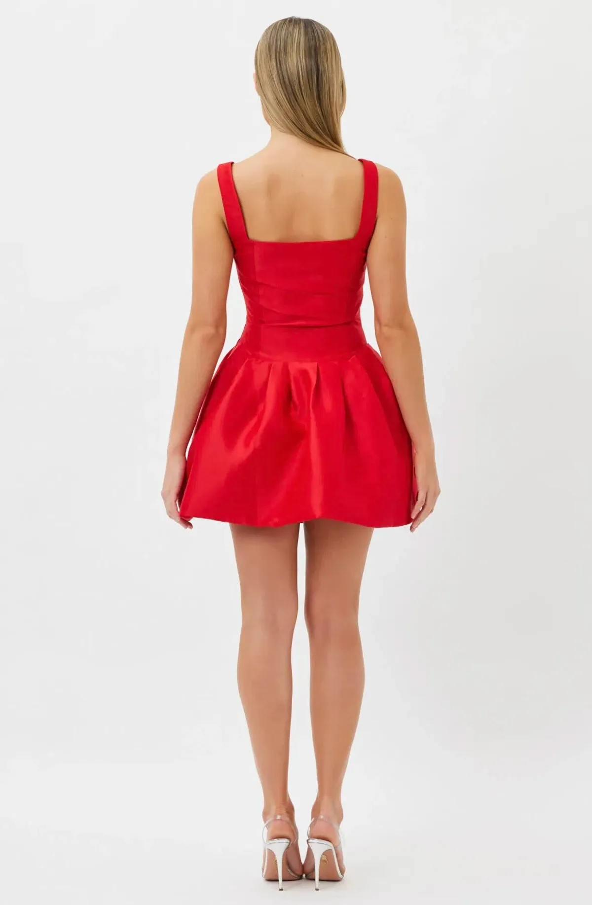 Bianca & Bridgett Alba Mini Dress Red Size 8 - Image 2
