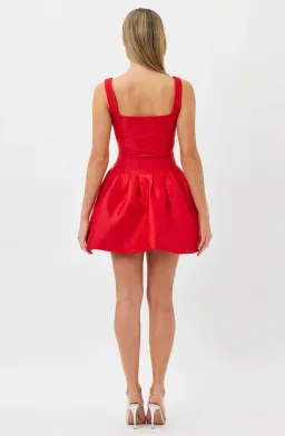 Bianca & Bridgett Alba Mini Dress Red Size 8 for rent on The Volte - image 2