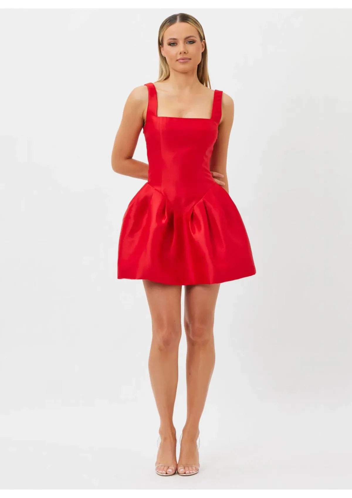 Bianca & Bridgett Alba Mini Dress Red Size 8 - Image 1
