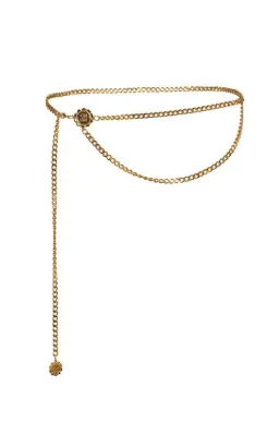Cin Cin Charm Belt Gold One Size for rent on The Volte - image 3