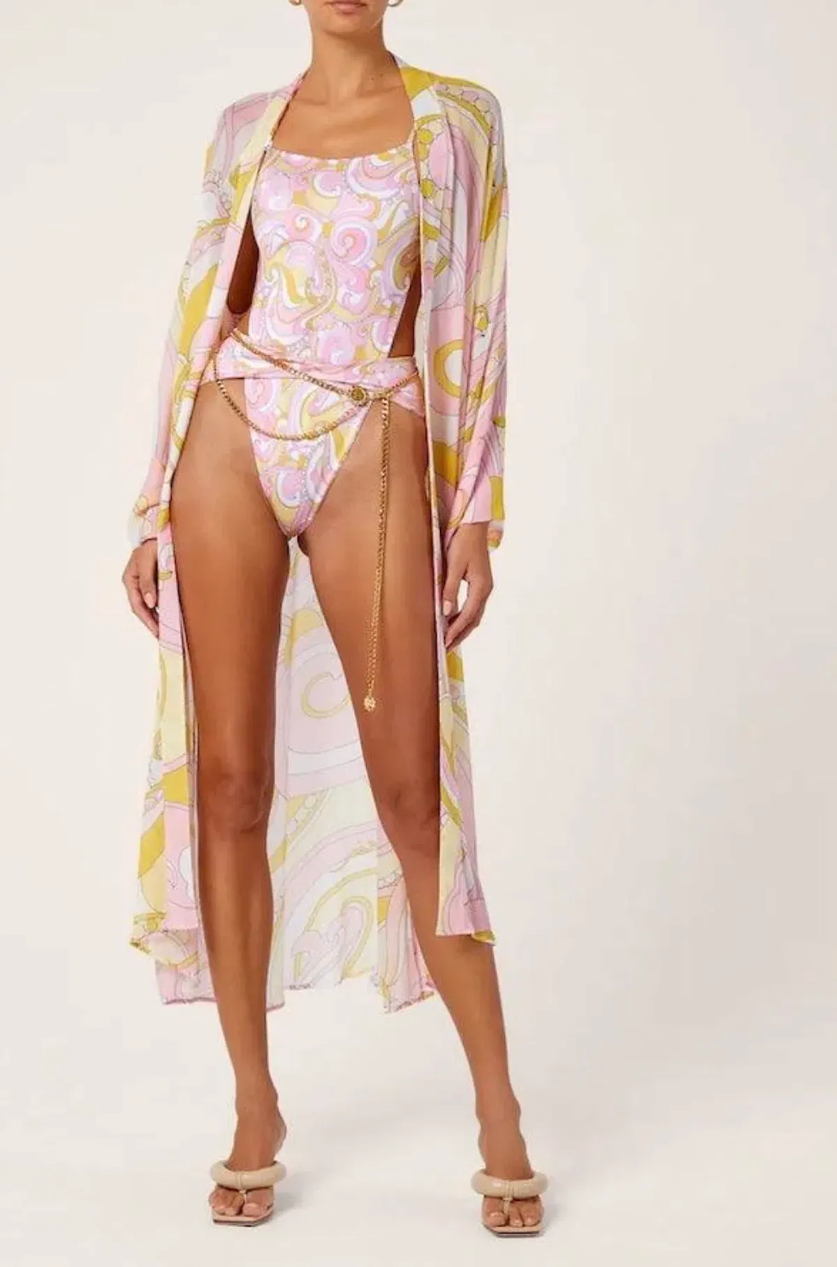 Cin Cin Charm Belt Gold One Size - Image 6