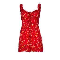 Realisation Par The Julia Mini Dress Rouge Fleur Size M / AU 10 for rent on The Volte - image 3