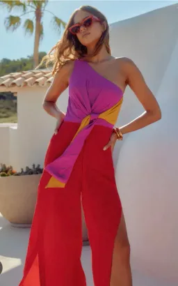 Mister Zimi Nala Jumpsuit in Sol Size 10 for rent on The Volte - image 2