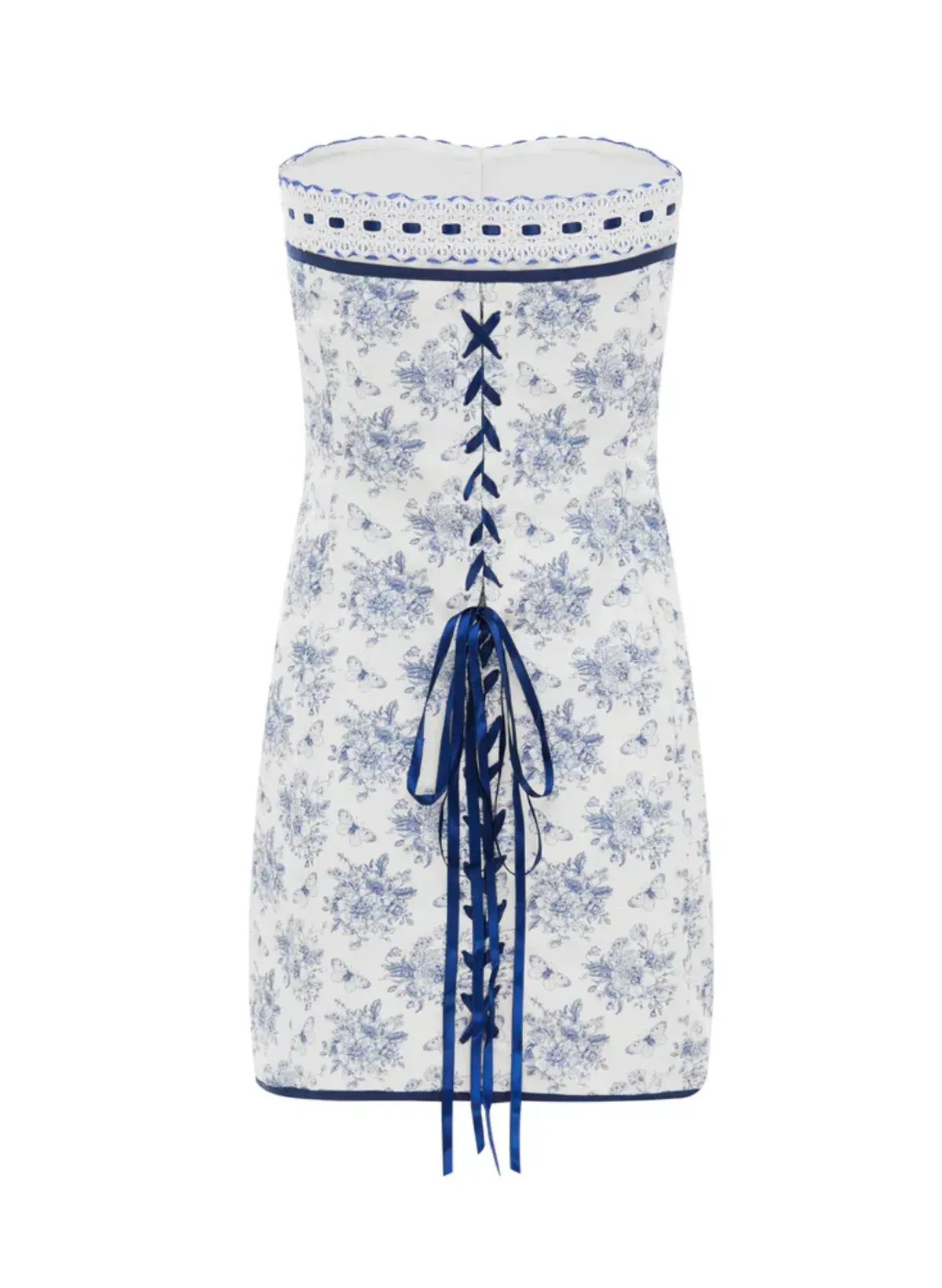 With Jean Sabrin Mini Dress in Toile Papillon Size S / AU 8 - Image 3