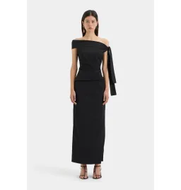 Sir the Label Dahlia Gown Black Size 2 / AU 10 for rent on The Volte - image 1
