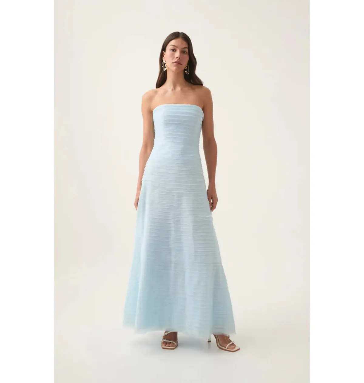 Aje Soundscape Maxi Dress Sea Breeze Size AU 8 - Image 1