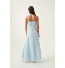 Aje Soundscape Maxi Dress Sea Breeze Size AU 8 for rent on The Volte - image 4