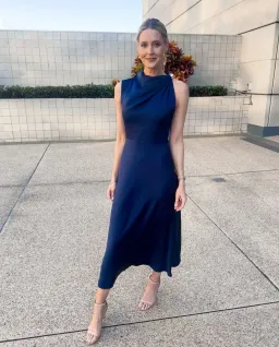 Manning Cartell Vivid Dreams Dress Midnight Navy Size 10 for rent on The Volte - image 1