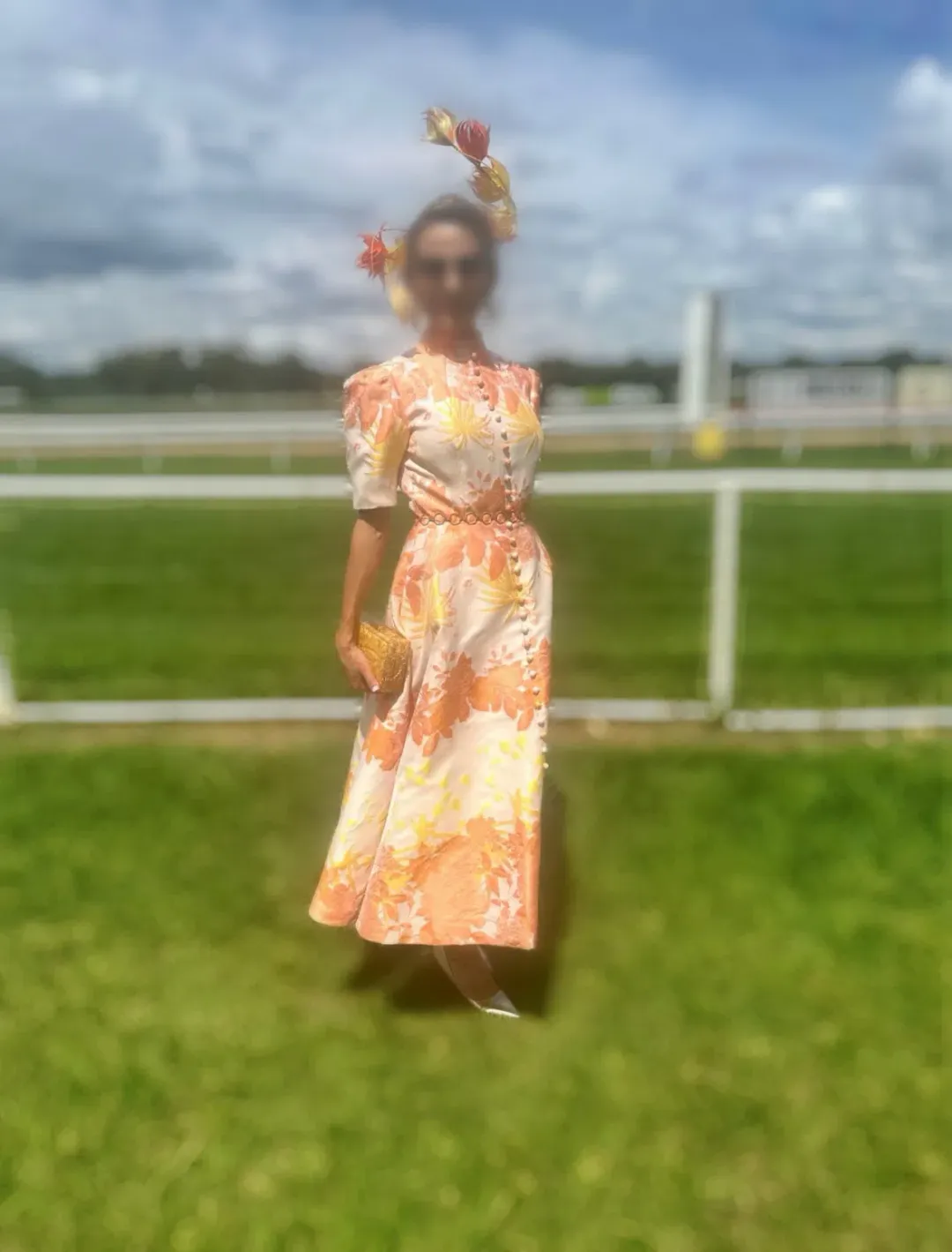 Only One Ashley Dancing Dress in Roses Size AU 10 for rent on The Volte - main image