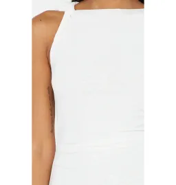 Bec & Bridge Sania Asym Mini Dress in White Size AU 6 for rent on The Volte - image 2